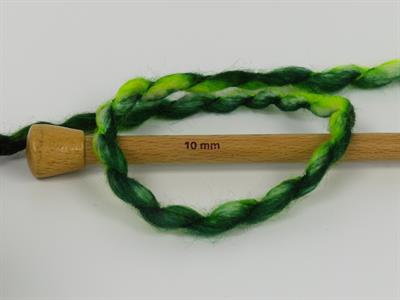 Lot of 2 x 150gr Skeins Ice Yarns ALPINE WOOL COLOR (30% Wool) Yarn Green Shades Gold