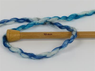 Lot of 2 x 150gr Skeins Ice Yarns ALPINE WOOL COLOR (30% Wool) Yarn Blue Shades Black Red Green