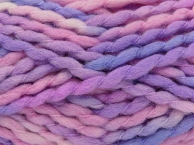Lot of 2 x 150gr Skeins Ice Yarns ALPINE WOOL COLOR (30% Wool) Yarn Pink Shades Lilac
