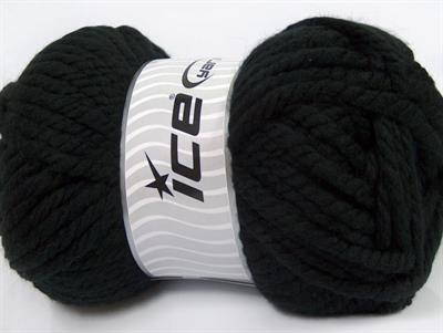 1x250gr. ALPINE XL Yün, Akrilik Siyah Kışlık, Yün, Çok Kalın