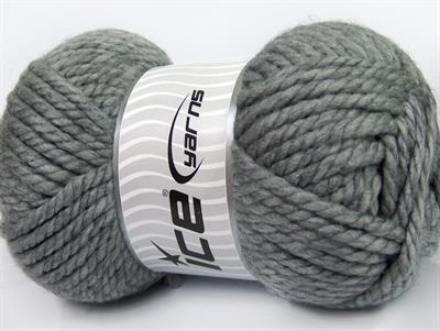 1x250gr. ALPINE XL Yün, Akrilik Gri Kışlık, Yün, Çok Kalın