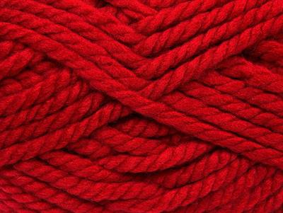 1x250gr. ALPINE XL Yün, Akrilik Kırmızı Kışlık, Yün, Çok Kalın