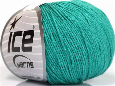 4x50gr. AMIGURUMI COTTON Zümrüt Yeşil Akrilik, Pamuk Bebe, Yazlık İplikler, Pamuk, Tığ İşi, Düz iplikler