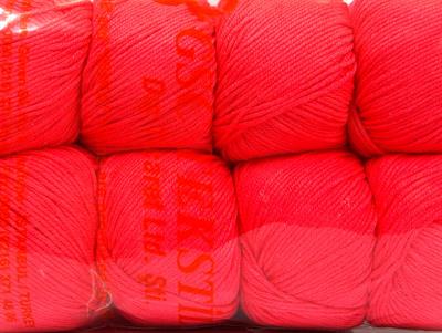 8x25gr. AMIGURUMI COTTON 25 Pamuk, Akrilik Çingene Pembesi Bebe, Yazlık İplikler, Pamuk, Tığ İşi, Düz iplikler