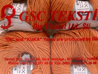 4x50gr. AMIGURUMI COTTON Akrilik, Pamuk Bakır Bebe, Yazlık İplikler, Pamuk, Tığ İşi, Düz iplikler