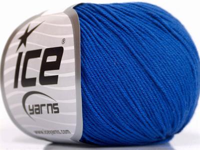 4x50gr. AMIGURUMI COTTON Koyu Mavi Akrilik, Pamuk Bebe, Yazlık İplikler, Pamuk, Tığ İşi, Düz iplikler