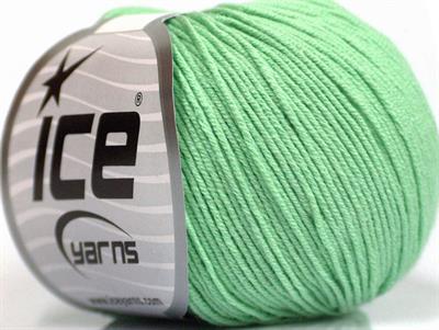 4x50gr. AMIGURUMI COTTON Nane Yeşil Akrilik, Pamuk Bebe, Yazlık İplikler, Pamuk, Tığ İşi, Düz iplikler