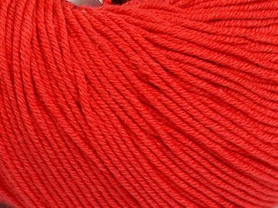 4x50gr. AMIGURUMI COTTON Akrilik, Pamuk Domates Kırmızı Bebe, Yazlık İplikler, Pamuk, Tığ İşi, Düz iplikler