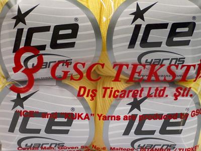 4x50gr. AMIGURUMI COTTON Açık Sarı Akrilik, Pamuk Bebe, Yazlık İplikler, Pamuk, Tığ İşi, Düz iplikler