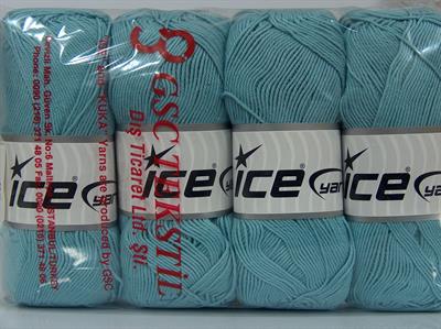 4x100gr. AMIGURUMI PURE COTTON Pamuk Cam Göbeği Bebe, Yazlık İplikler, Pamuk, Tığ İşi, Düz iplikler