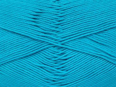 4x100gr. AMIGURUMI PURE COTTON Pamuk Turkuaz Bebe, Yazlık İplikler, Pamuk, Tığ İşi, Düz iplikler