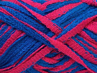 4x100gr. AMOR Akrilik Pembe, Mavi Fular - Şal, Kışlık, Çok Kalın