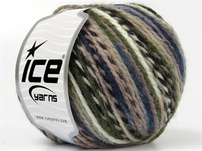 8x50gr. ANATOLIA WOOL Yün, Akrilik Siyah, Mavi, Krem, Orkide, Haki, Bej Kışlık, Yün, Batik Desenli, Akrilik