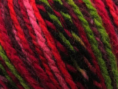 8x50gr. ANATOLIA WOOL Yün, Akrilik Pembe, Siyah, Kırmızı, Bordo, Maron, Haki Kışlık, Yün, Batik Desenli, Akrilik