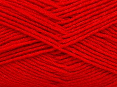 Lot of 4 x 100gr Skeins Ice Yarns ANDIAMO Hand Knitting Yarn Red