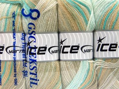 4x100gr. ANGORA ACTIVE Angora, Akrilik Beyaz, Turkuaz, Deve Tüyü, Bej Kışlık, Angora, Batik Desenli