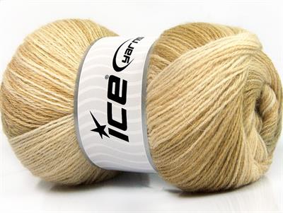 4x100gr. ANGORA BATIK Angora, Yün, Akrilik Deve Tüyü, Bej Kışlık, Angora, Batik Desenli