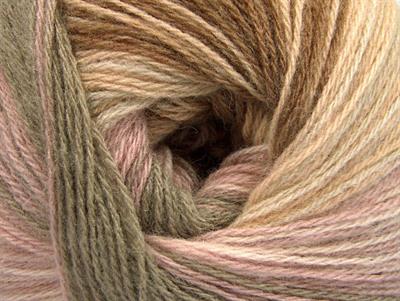 4x100gr. ANGORA BATIK Angora, Yün, Akrilik Pembe, Kahverengi Tonları, Deve Tüyü Kışlık, Angora, Batik Desenli