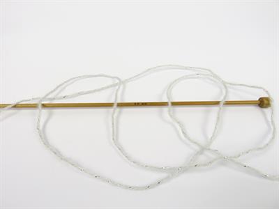 Lot of 4 x 100gr Skeins Ice Yarns ANGORA GLITZ (10% Mohair 15% Wool) Yarn Light Grey