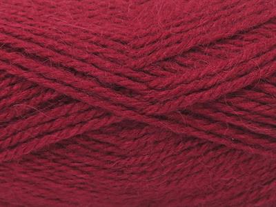 Lot of 4 x 100gr Skeins Ice Yarns ANGORA LUXE (10% Mohair 15% Wool) Yarn Burgundy