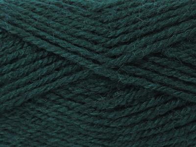 Lot of 4 x 100gr Skeins Ice Yarns ANGORA LUXE (10% Mohair 15% Wool) Yarn Dark Green