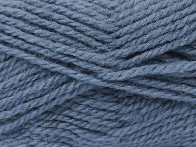 Lot of 4 x 100gr Skeins Ice Yarns ANGORA LUXE (10% Mohair 15% Wool) Yarn Jeans Blue