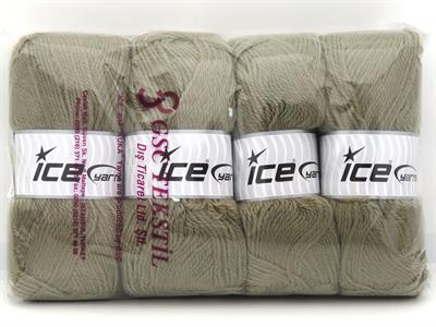 4x100gr. ANGORA LUXE Tiftik, Yün, Akrilik Açık Kamel Kışlık, Angora, Yün, Tiftik, Akrilik