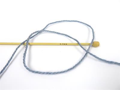 Lot of 4 x 100gr Skeins Ice Yarns ANGORA LUXE (10% Mohair 15% Wool) Yarn Light Jeans Blue