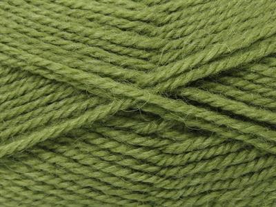 Lot of 4 x 100gr Skeins Ice Yarns ANGORA LUXE (10% Mohair 15% Wool) Yarn Light Khaki