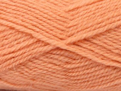 Lot of 4 x 100gr Skeins Ice Yarns ANGORA LUXE (10% Mohair 15% Wool) Yarn Light Salmon