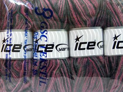 4x100gr. ANGORA SUPREME COLOR Akrilik, Angora Siyah, Gri, Pembe tonları Kışlık, Angora, Batik Desenli