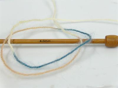 4x100gr. ANGORA SUPREME COLOR Akrilik, Angora Mavi, Krem, Bej Kışlık, Angora, Batik Desenli