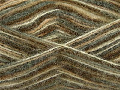 4x100gr. ANGORA SUPREME COLOR Akrilik, Angora Yeşil, Beyaz, Deve Tüyü Kışlık, Angora, Batik Desenli