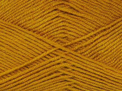 4x100gr. ANTIPILLING BABY  Koyu Altın Kışlık, Düz iplikler, Worsted, 100% Akrilik , Anti-Pilling