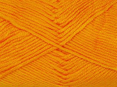 4x100gr. ANTIPILLING BABY  Altın Kışlık, Düz iplikler, Worsted, 100% Akrilik , Anti-Pilling