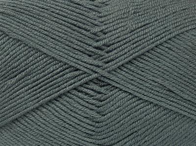 4x100gr. ANTIPILLING BABY  Gri Kışlık, Düz iplikler, Worsted, 100% Akrilik , Anti-Pilling