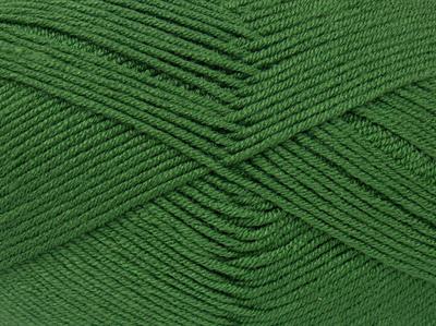 4x100gr. ANTIPILLING BABY  Orman Yeşili Kışlık, Düz iplikler, Worsted, 100% Akrilik , Anti-Pilling