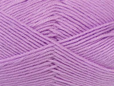 4x100gr. ANTIPILLING BABY  Açık Lila Kışlık, Düz iplikler, Worsted, 100% Akrilik , Anti-Pilling
