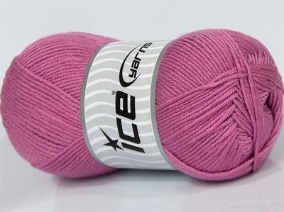 4x100gr. ANTIPILLING BABY  Orkide Kışlık, Düz iplikler, Worsted, 100% Akrilik , Anti-Pilling