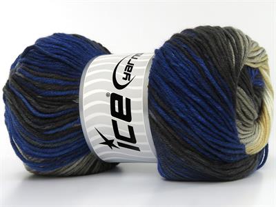 4x100gr. ANTIPILLING MAGIC  Siyah, Mavi, Beyaz, Krem, Gri, Deve Tüyü Kışlık, Batik Desenli, 100% Akrilik , Anti-Pilling