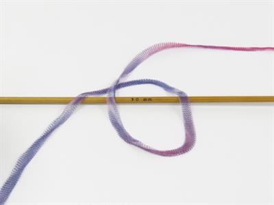 6x25gr. ARIA FRESCA  Yeşil, Mor, Kırmızı Tonları Şerit, Yazlık İplikler, Zincir