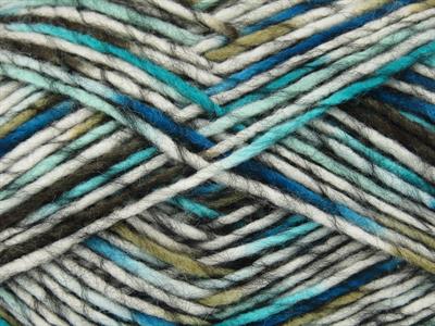 4x100gr. ARMONIA LANA Yün, Akrilik Siyah, Beyaz, Turkuaz, Gri, Bej Kışlık, Yün, Batik Desenli, Worsted, Akrilik