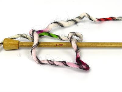 Lot of 4 x 100gr Skeins Ice Yarns ARMONIA LANA BULKY (20% Wool) Yarn Black White Green Yellow Red Fuchsia