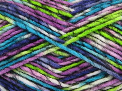 4x100gr. ARMONIA LANA Yün, Akrilik Yeşil, Beyaz, Turkuaz, Mor Tonları Kışlık, Yün, Batik Desenli, Worsted, Akrilik