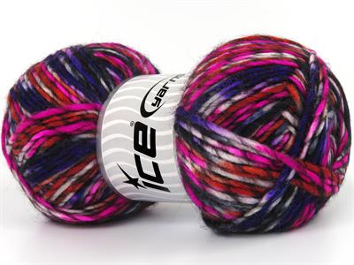 4x100gr. ARMONIA LANA Yün, Akrilik Pembe, Siyah, Beyaz, Mor, Altın Kışlık, Yün, Batik Desenli, Worsted, Akrilik