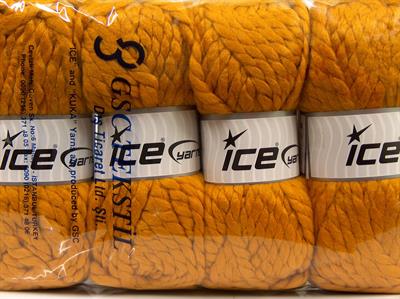 4x100gr. ASTORIA Yün, Akrilik Turuncu Kışlık, Yün, Çok Kalın, Batik Desenli