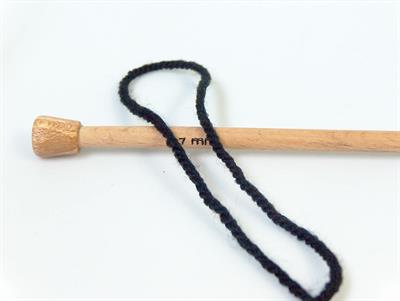 4x100gr. ATLAS Akrilik Siyah Kışlık, Düz iplikler, Kalın, 100% Akrilik