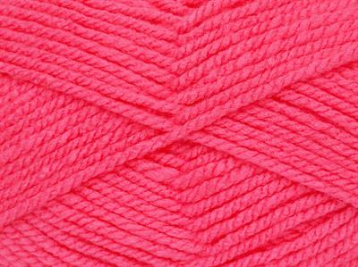 4x100gr. ATLAS Akrilik Şeker pembe Kışlık, Düz iplikler, Kalın, 100% Akrilik