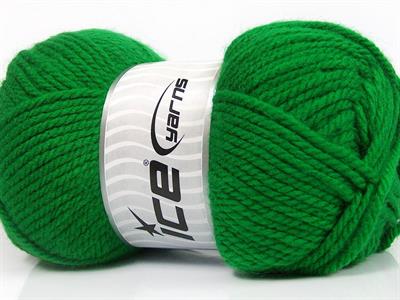 4x100gr. ATLAS Akrilik Yeşil Kışlık, Düz iplikler, Kalın, 100% Akrilik