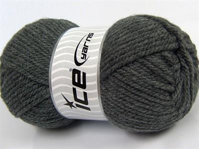 4x100gr. ATLAS Akrilik Gri Kışlık, Düz iplikler, Kalın, 100% Akrilik